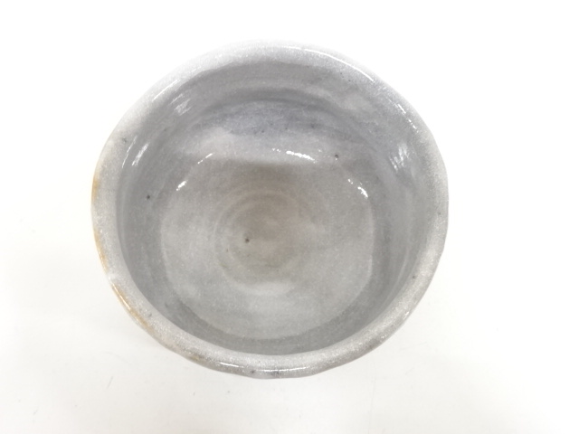  小林武春造　志野　茶碗